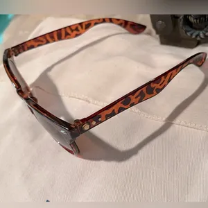 Vintage Tortoiseshell Sunglasses Brown Amber Retro Unbranded thumbnail 13