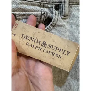 Ralph‎ Lauren Denim And Supply Gray Stone Wash Skinny Jeans Size 24 By 34 thumbnail 4