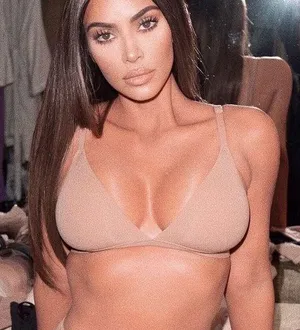 SKIMS Tan Intimates Bra thumbnail 1