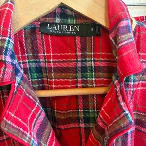 Ralph Lauren Red Green Plaid Flannel Pajama Set Size Small thumbnail 5