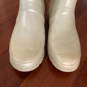 Hunter Tall Rain Boots Pearl White Size 5 thumbnail 4