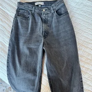 Abercrombie & Fitch Dark Grey/Black Denim Jeans thumbnail 1
