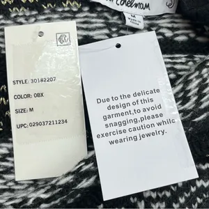 Sam Edelman Women‎ Boat Neck Long Sleeve Allover Print Sweater Size Medium NEW thumbnail 3