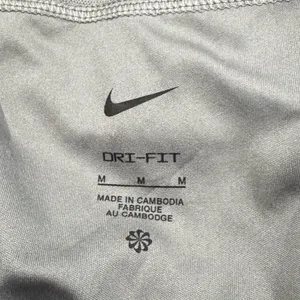 Nike Dri Fit Grey Running Shorts Women’s Medium thumbnail 2