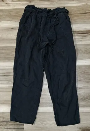 Aerie Lined Belted Paperbag Pants Women’s Medium thumbnail 1