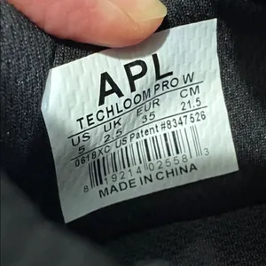 APL Techloom Pro Sneaker Black Grey‎ White size 5 NWT running thumbnail 12
