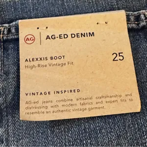 NWT Adriano‎ Goldschmied AG Alexxis High Waist Bootcut Jeans - 25 thumbnail 8