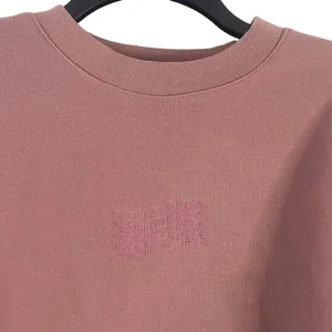 Brooklyn Cloth‎ Women Size Large Dusty Rose Pink Self Love Club Crewneck Sweater thumbnail 4