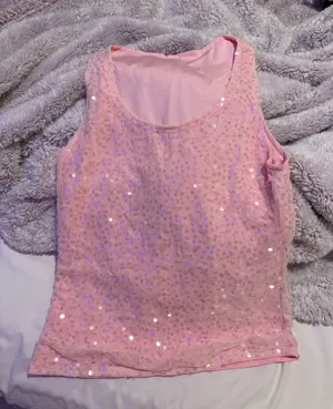 Pink Sparkly Top thumbnail 1