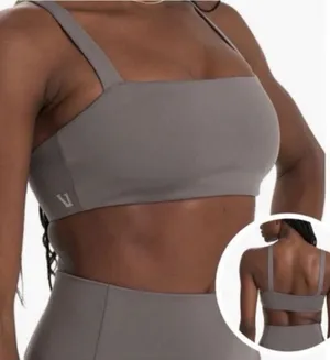 Vuori Evolve Sports Bra Dark Muted Purple thumbnail 1