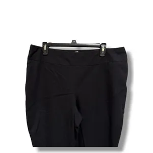 Chico's Fabulously Slimming Black Pull On Pants Womens‎ 3 Short 16 4 Way Stretch thumbnail 3