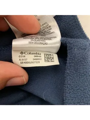Columbia Sportswear Womens Small Blue Geometric Fleece Pullover Jacket Full Zip thumbnail 9
