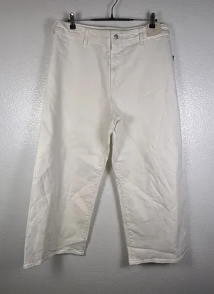 Universal Thread Womens Sailor Wide Leg Pants‎ White High Rise Size 16 NWT thumbnail 1