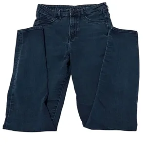 H&M size 29 dark blue denim high waist stretch jeggings EUC thumbnail 1