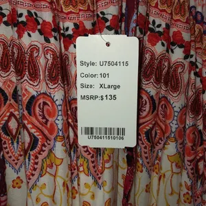 NWT Suzanne Betro Maxi Dress. Ladies size XL. thumbnail 6