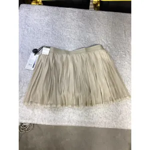 CALIA Court‎ High-Rise Skort Khaki Sand Pleated Mesh Athletic XL WAX15225W thumbnail 6