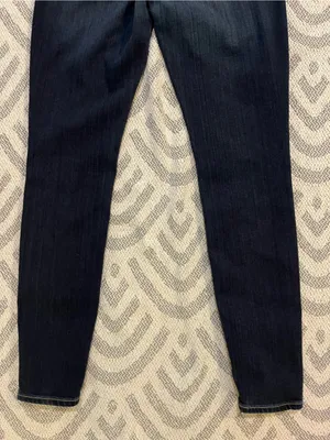 BIG STAR // THE BUCKLE Womens Alex Skinny Non-Distressed Dark Wash Blue Jeans 28 thumbnail 6