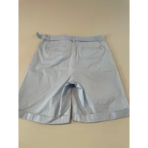 Tommy Hilfiger Shorts Light Blue Bermuda Cuffed with Belt Size 8 thumbnail 10