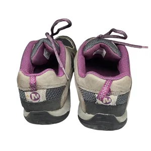 Merrell performance wear select grip Women's castle rock purple gray hiking shoe thumbnail 8