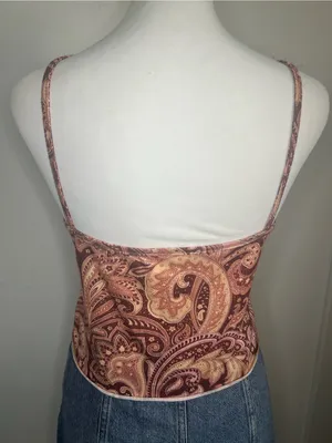 Romwe Y2K Style Handkerchief Camisole Tank Top thumbnail 3