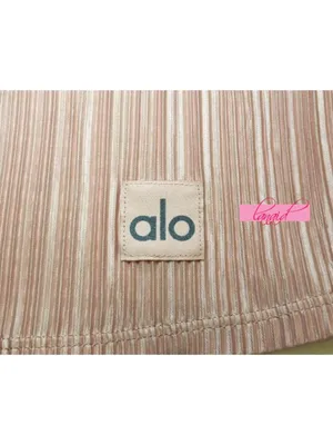Alo Micro Plisse Game On Tennis Dress Pink Quartz Padded Belted Pleated Mini M thumbnail 11