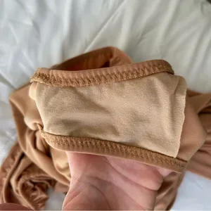 Norma Kamali Diana Gown in Nude S/36 thumbnail 10