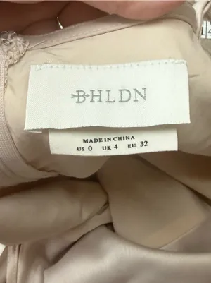 BHLDN Cali Satin Charmeuse Midi Dress in "Oyster" Size 0 thumbnail 7