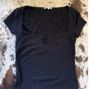 Reformation Emely Knit Top Black Ribbed Size‎ Small thumbnail 4