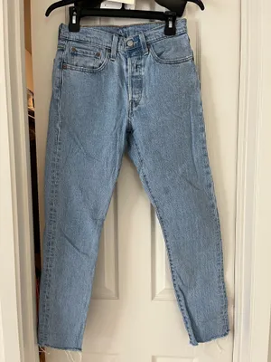Levi’s Women’s 501 Skinny Jeans Light Blue thumbnail 3