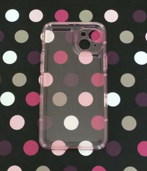 NWT Clear Dusty Pink iPhone 14 Plus Case thumbnail 4