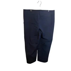 Old Navy Navy Blue Pull On Wide Leg Pixie Pants thumbnail 3