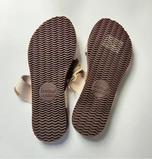Freewaters Women’s Double Strap Supreem La Jolla Oatmeal Sandal Sz 9 thumbnail 9