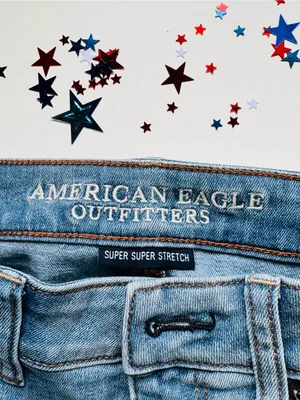 American Eagle Outfitters Light Wash Denim Cutoff Shorts thumbnail 2