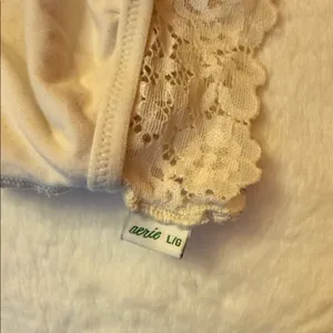 Aerie Cream Lace Bralette thumbnail 3