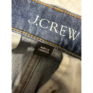J.Crew \'96 Flare Jeans Super‎ High Rise Blue Patch Pocket RE-96-IDG 26 NWOT thumbnail 6