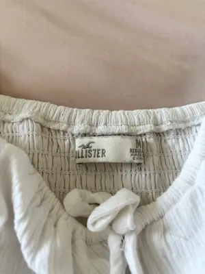 Hollister White Flowy Mini Dress thumbnail 2