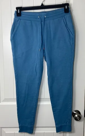 EUC asos women’s‎ medium blue soft comfy loungewear sweatpants joggers small thumbnail 1