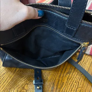 Fossil Tessa Satchel / black / tote thumbnail 6