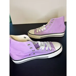 Lavender High-Top Canvas Sneakers - Women's Casual Shoe Size 6 NWOT thumbnail 7