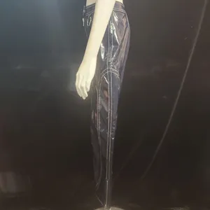 For Love & Lemons Idol Vinyl Blue Pants (XS) thumbnail 7