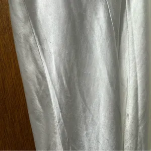 NEW Meshki Meghan Sleeveless Satin V-Neck Maxi Dress Ivory XXXL READ thumbnail 10