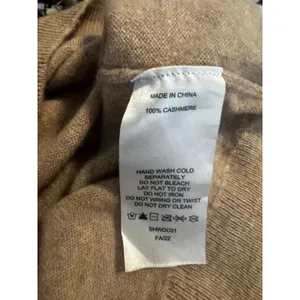 Quince 100% Cashmere Sweater Small V-Neck Taupe Beige Classic Minimalist thumbnail 6