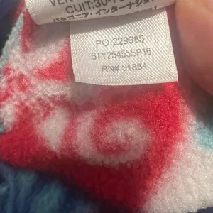 Patagonia Synchilla Snap-T Fleece Pullover XXS Patchwork Print Red Blue Vintage thumbnail 11