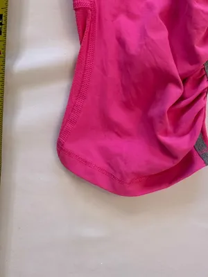 Lululemon Women 8 Run Pace Cropped Leggings Pinkelicious Wee Are From Space Pink thumbnail 2
