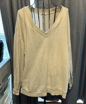 Women bke oversized sweater​ thumbnail 1
