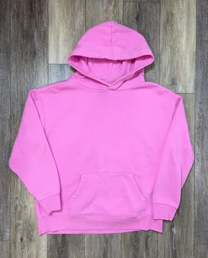 Universal Threads Today Is A Good Day Pink Pullover Hoodie thumbnail 1