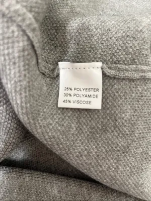 NWT Little Lies Minimalist Gray Open-Front Coatigan size M/L thumbnail 4