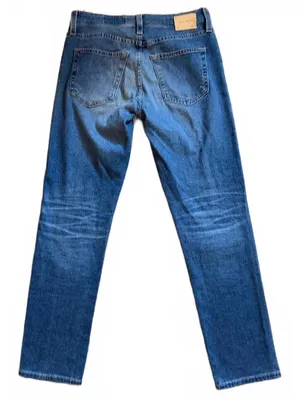 AG Adriano Goldschmied Ex-Boyfriend Slouchy Slim‎ Blue Jeans Size 24R Distressed thumbnail 4