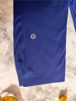 lululemon athletica Vibrant Royal Blue High-Rise Crop Leggings thumbnail 6