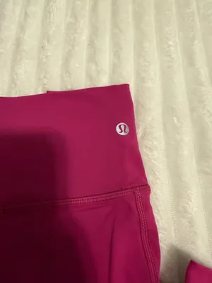 Lululemon Women's Wunder Train High Rise 25" Ripened Raspberry, Size 2 thumbnail 3